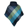 Branigan Weavers Wollen Poncho Donegal Blue