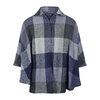 Branigan Weavers Wollen Cape Rachel Multi Indigo