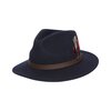 Walker en Hawkes Howick Wool Felt Hat Navy