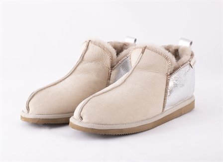 Shepherd pantoffels Annie Honey/Silver