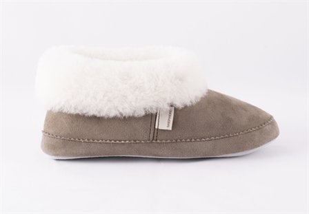 Shepherd pantoffels Emmy Stone White