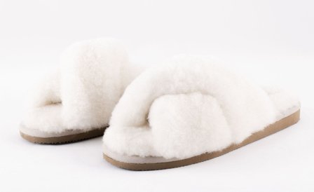 Shepherd pantoffels Lovisa Cr&egrave;me