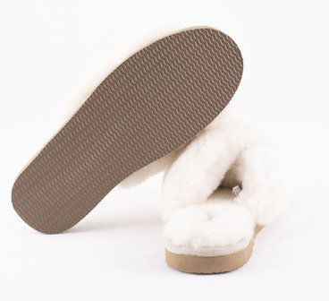 Shepherd pantoffels Lovisa Cr&egrave;me