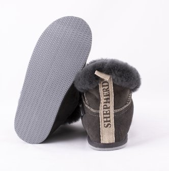 Shepherd pantoffels Bella Asphalt