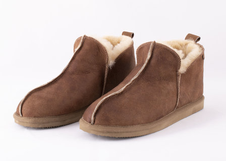 Shepherd pantoffels Anton Antique Cognac