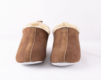 Shepherd pantoffels Viared Antique Cognac