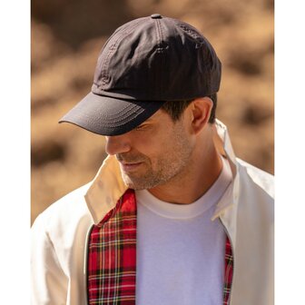 Walker en Hawkes Bransford Wax Baseball Cap Bruin