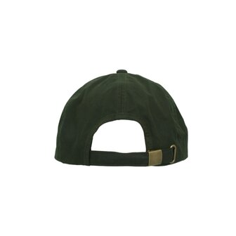 Walker en Hawkes Bransford Wax Baseball Cap Olive