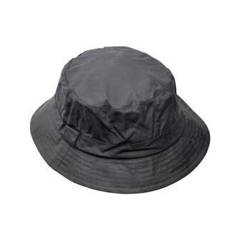 Walker en Hawkes Hanford Wax Bucket Hat Navy