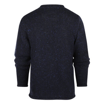 Aran Crafts Wollen trui Glenties Navy