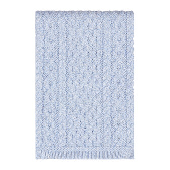 Aran Crafts Wollen Sjaal Ice Marl