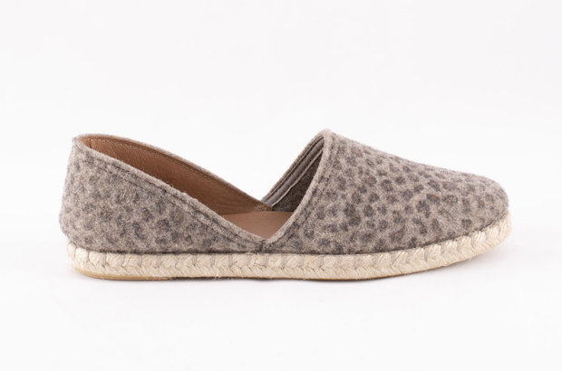 Shepherd slipper Paula Leopard