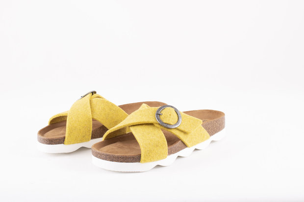 Shepherd slipper Marianne Yellow