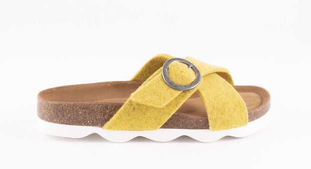 Shepherd slipper Marianne Yellow