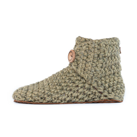 Kingdom of Wow Pantoffel High Top Winter Moss