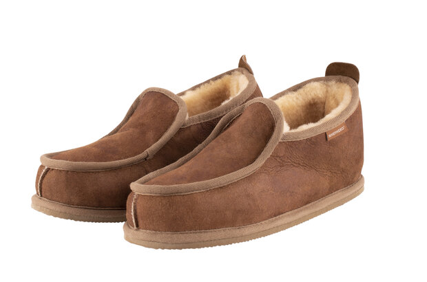 Shepherd pantoffels Arne Antique Cognac