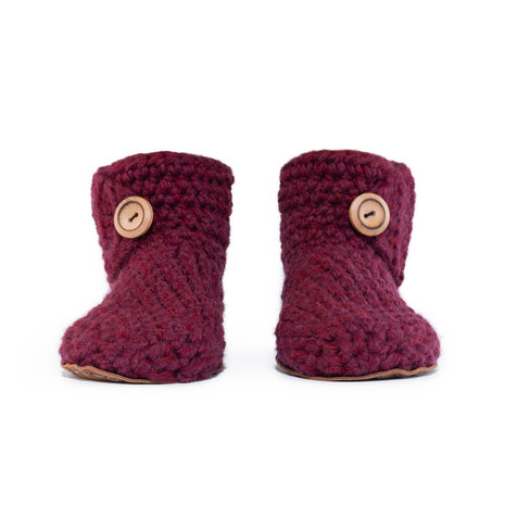 Kingdom of Wow Pantoffel High Top Mulberry