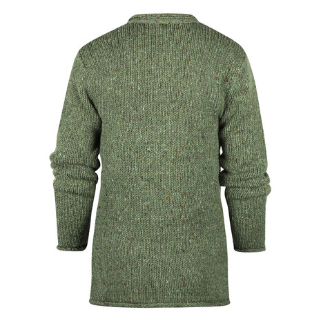 Aran Crafts Wollen Vest Inishowen Sage