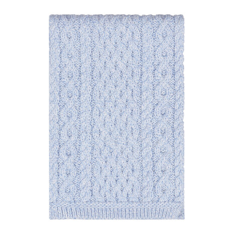 Aran Crafts Wollen Sjaal Ice Marl
