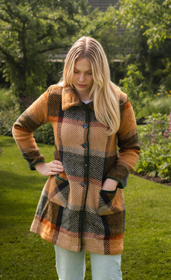 Branigan Weavers Wollen damesjas Emma Galway Sage