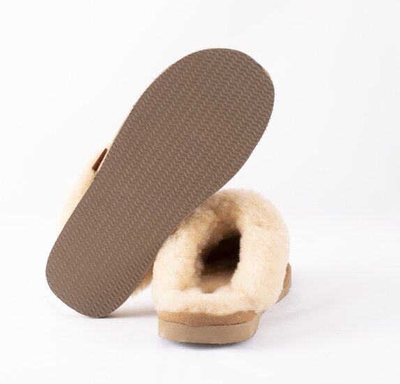 Shepherd pantoffels Jessica Chestnut Leopard