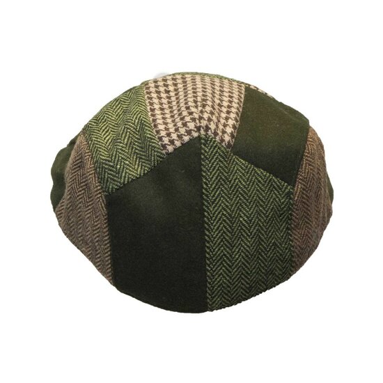 Walker en Hawkes Digby Flat Cap Green