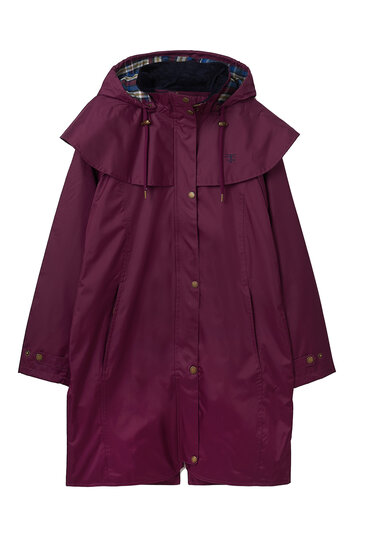 Lighthouse Outrider 3/4 Lange Regenjas Plum