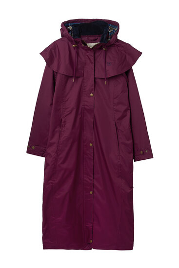 Lighthouse Outback Lange Regenjas Plum