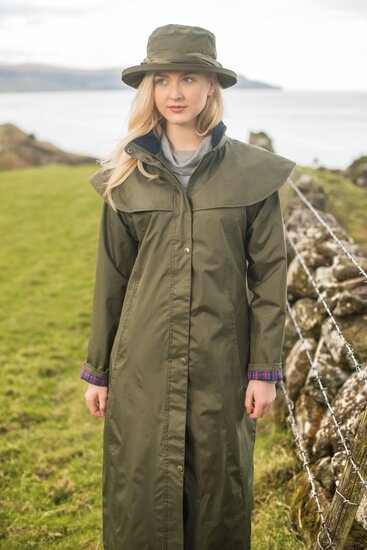 Lighthouse Outback Lange Regenjas Fern