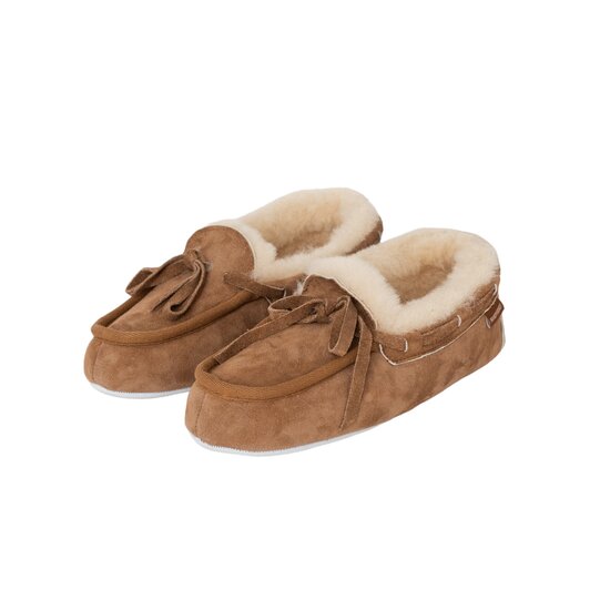 Shepherd pantoffels Daisy Chestnut