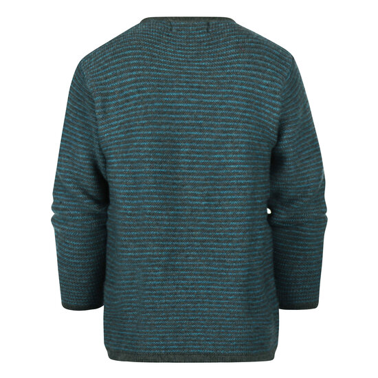 Aran Crafts Wollen trui Belmullet Peacock Mix