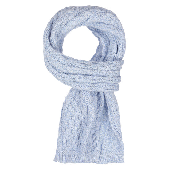 Aran Crafts Merinowollen Sjaal Ice Marl