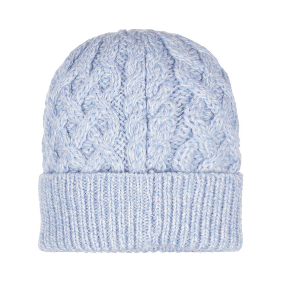 Aran Crafts Merinowollen (unisex) Muts Ice Marl