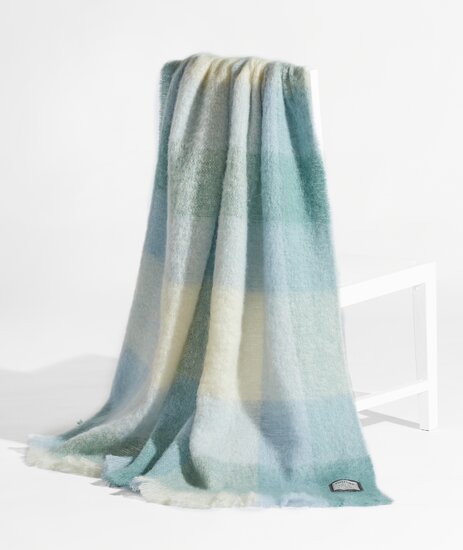 Foxford Mohair Deken Clew Bay