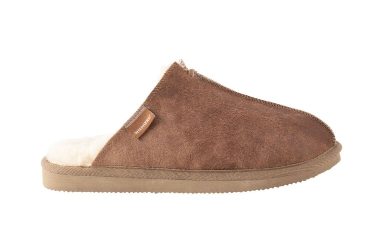 Shepherd pantoffels Karla Antique Cognac