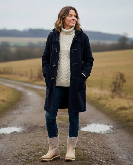 London Tradition Houtje Touwtje Jas Emily Navy