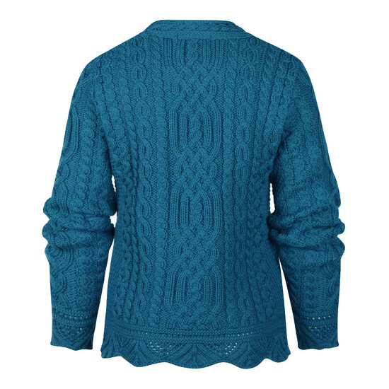 Aran Crafts Wollen trui Streedagh Bermuda
