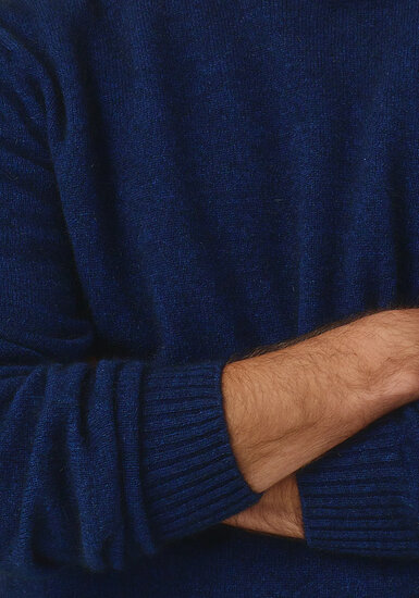 MerinoMink wollen trui Classic Crew - Zephyr