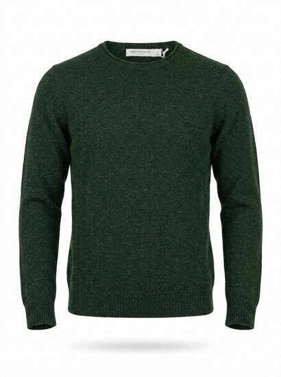 MerinoMink wollen trui Classic Crew - Matipo