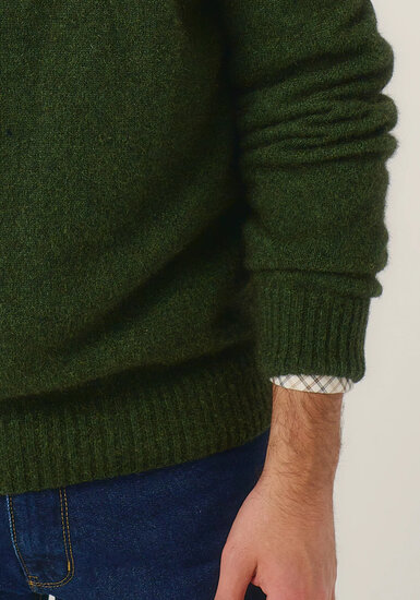 MerinoMink wollen trui Classic Crew - Matipo