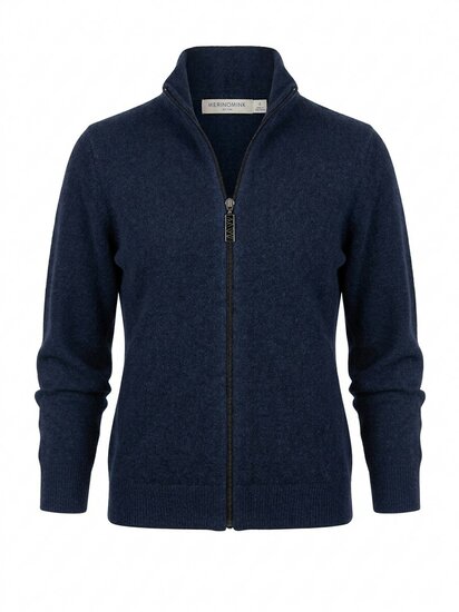 MerinoMink wollen vest Jaya - Zephyr