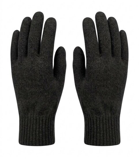 MerinoMink wollen handschoenen - Jet