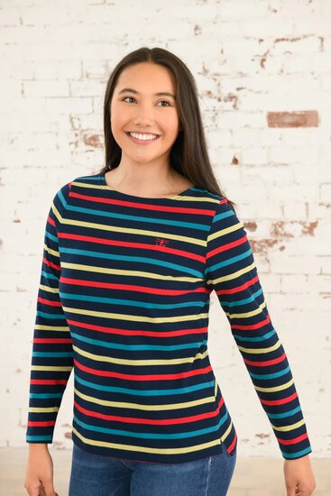 Lighthouse Shirt Causeway Apple - Red Stripe