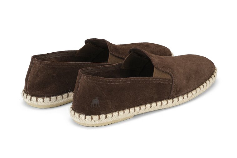 Shepherd Espadrille Jan Brown Su&eacute;de
