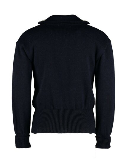 Wollen Schipperstrui Greenwich Navy