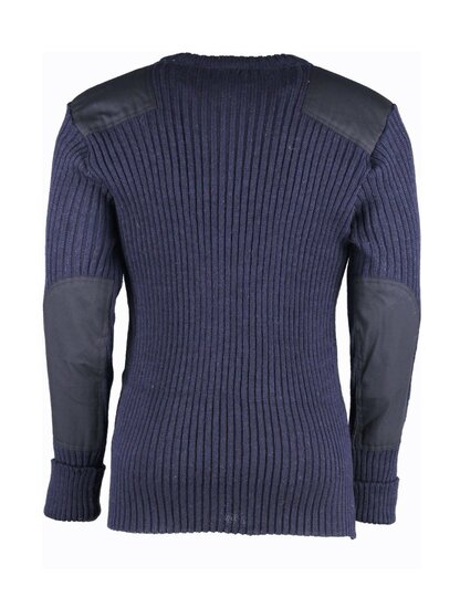 Wollen Leger Trui York Navy