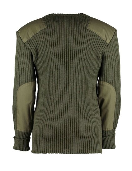 Wollen Leger Trui York Olive