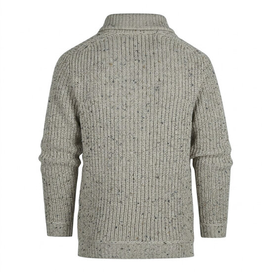 Aran Crafts (Uniseks) Wollen Vest Slane Oatmeal