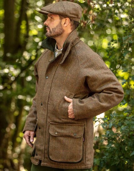 Walker and Hawkes Derby Tweed Jas Brown