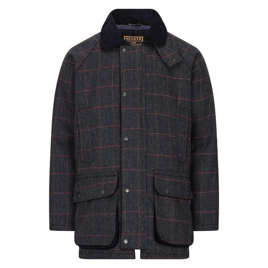 Walker and Hawkes Derby Tweed Jas Blue